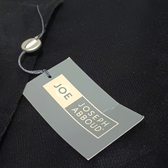 NWT Joseph Abboud J.O.E.Mens Sport Coat Blazer Black Double Vent Size 48 Regular - Picture 5 of 9